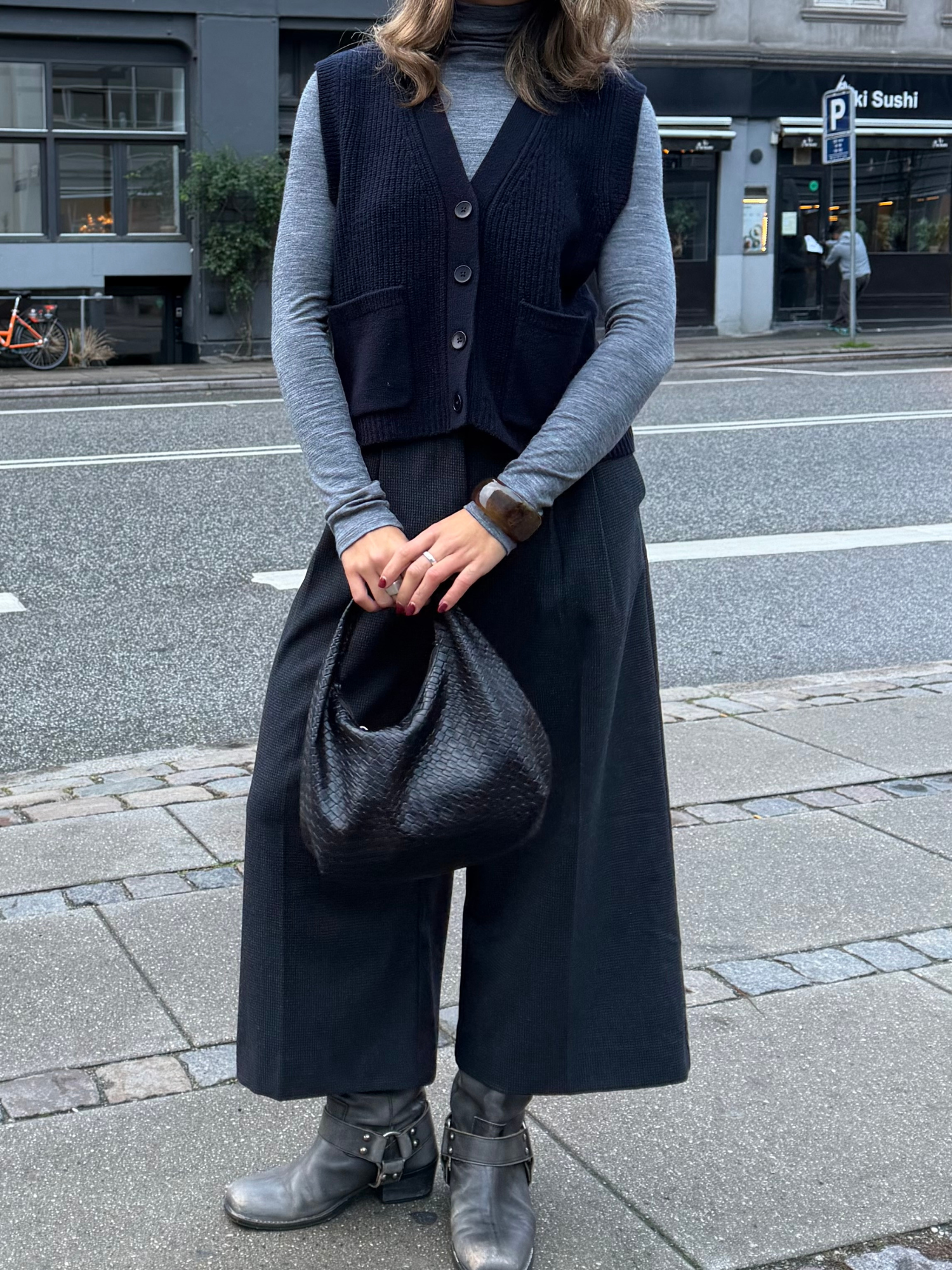 Basic Apparel Liz Vest Veste 048 Navy